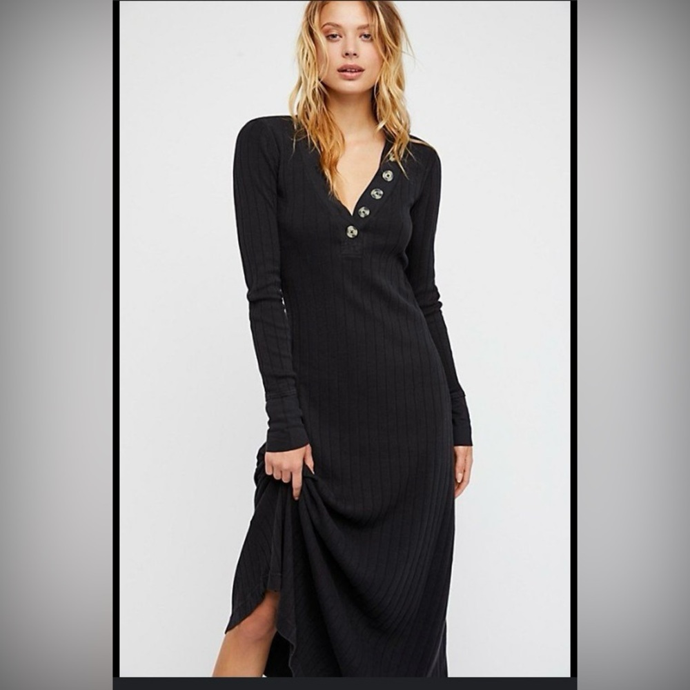 Free people sunflower maxi dress - Picture 4 of 6